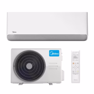 Aer conditionat Midea Breezeless, WiFi, 9000 BTU, Clasa A+++, iECO mode, Follow me, MSFAAU-09HRFN8-I/MSFAAU-09HRFN8-O