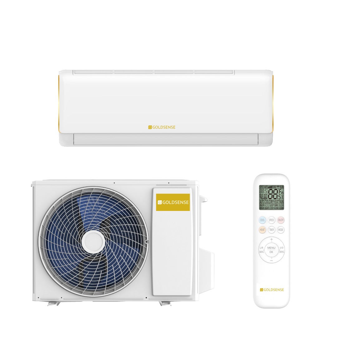 Aer conditionat Goldsense NEW ELITE 2025, 18000 BTU/h, WiFi inclus, KIT Montaj inclus, filtru carbon, auto curatare, smart Air Flow, I Feel