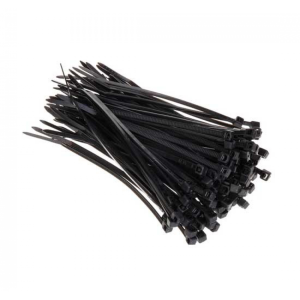Coliere Negre 250X3.6, 100 Buc