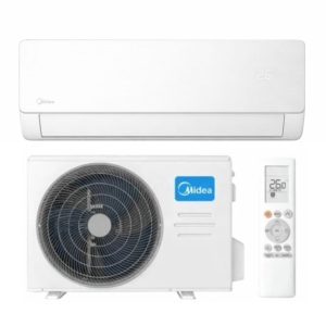 Aer conditionat Midea Solunar Lite MGPXV-24RD0-MGPXV-24RD0 Inverter 24000 BTU, Wi-Fi, AI EcoMaster, mod silentios, 56°C-Clean, Prime Guard